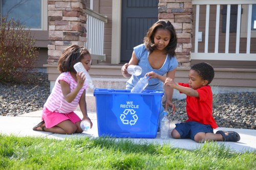 Waste clearance services including recycling in Millbank