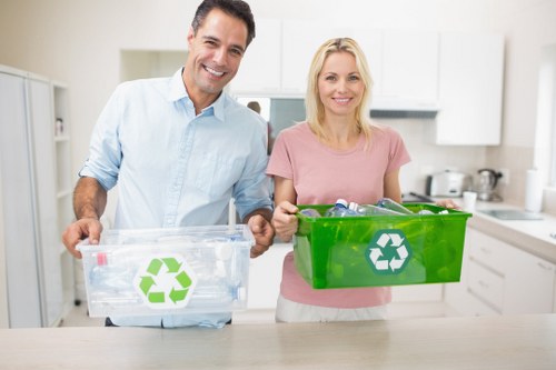 Recycling initiatives and sustainable practices in Millbank